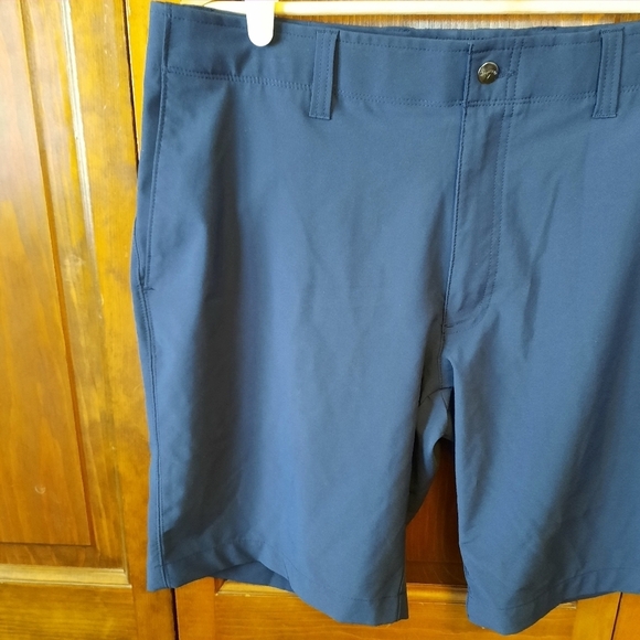 Callaway Performance Stretch navy blue flat front golf shorts MA4327 size 36 - Picture 2 of 12